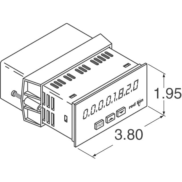 PAXLR000 Red Lion Controls Compteurs de panneaux - Compteurs horaires